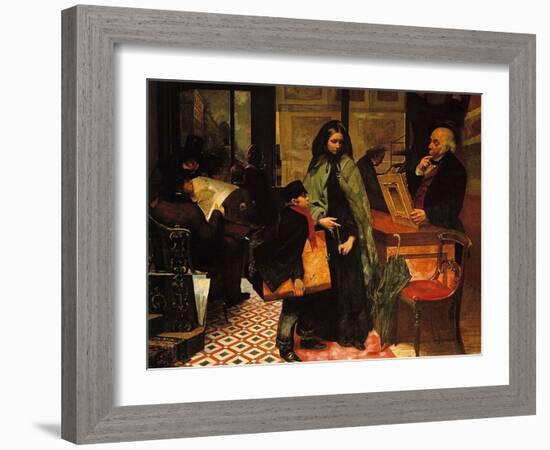 Without a Name and Without Friends-Canaletto-Framed Giclee Print