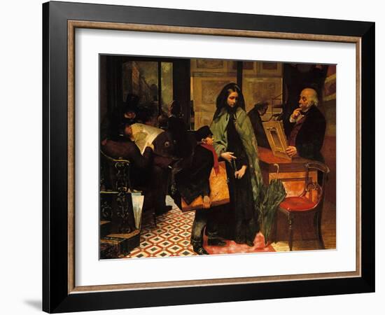 Without a Name and Without Friends-Canaletto-Framed Giclee Print