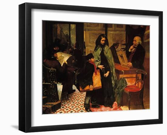 Without a Name and Without Friends-Canaletto-Framed Giclee Print