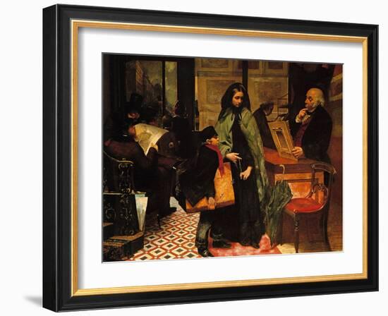 Without a Name and Without Friends-Canaletto-Framed Giclee Print