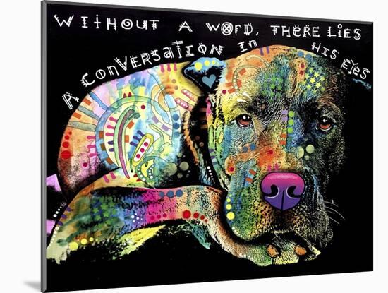 Without a Word-Dean Russo-Mounted Giclee Print