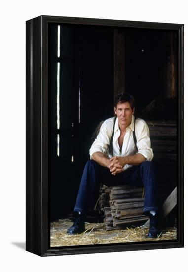 Witness by PeterWeir with Harrison Ford, 1985 (photo)-null-Framed Stretched Canvas