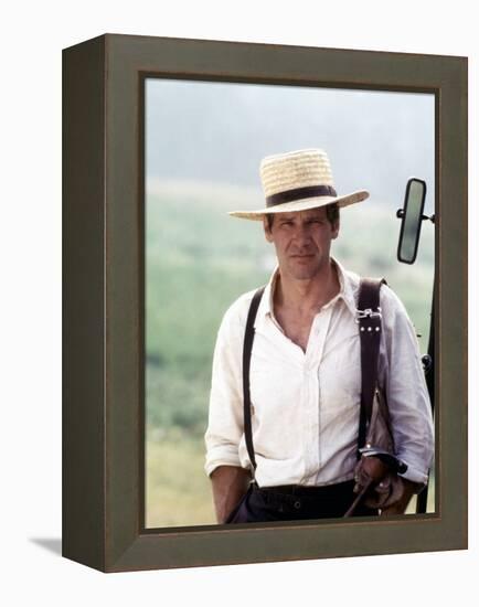 Witness by PeterWeir with Harrison Ford, 1985 (photo)-null-Framed Stretched Canvas