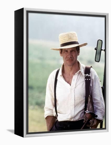 Witness by PeterWeir with Harrison Ford, 1985 (photo)-null-Framed Stretched Canvas