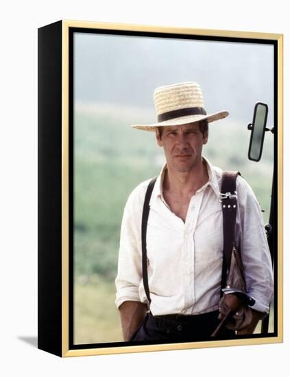 Witness by PeterWeir with Harrison Ford, 1985 (photo)-null-Framed Stretched Canvas