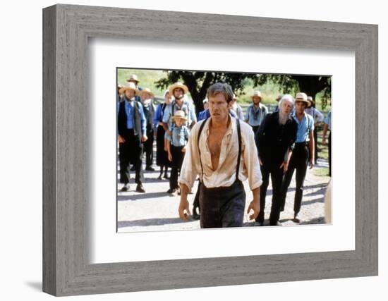 Witness by PeterWeir with Harrison Ford, 1985 (photo)-null-Framed Photo