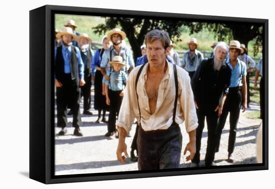 Witness by PeterWeir with Harrison Ford, 1985 (photo)-null-Framed Stretched Canvas