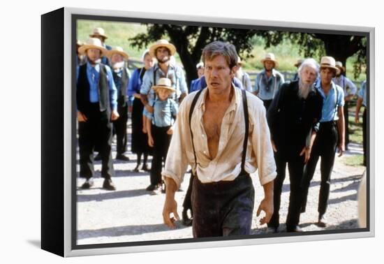 Witness by PeterWeir with Harrison Ford, 1985 (photo)-null-Framed Stretched Canvas