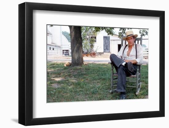 Witness by PeterWeir with Harrison Ford, 1985 (photo)-null-Framed Photo