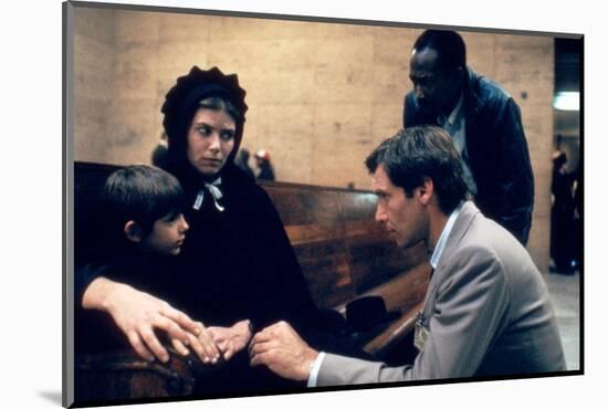 Witness by PeterWeir with Lukas Haas, Kelly McGillis and Harrison Ford, 1985 (photo)-null-Mounted Photo