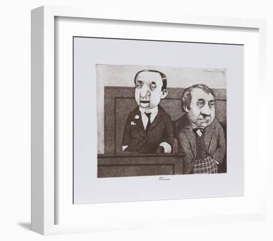 Witness-Charles Bragg-Framed Collectable Print