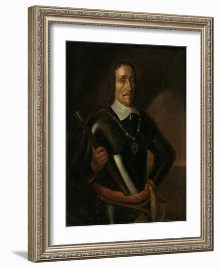 Witte Corneliszoon De with (1599-165), Dutch Admiral, 1657-Hendrik Maertensz Sorgh-Framed Giclee Print