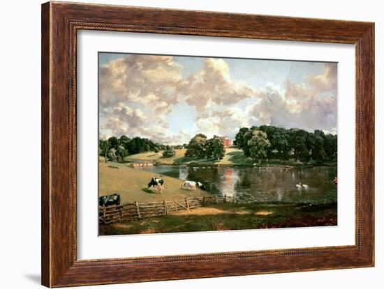 Wivenhoe Park, Essex, 1816-John Constable-Framed Giclee Print