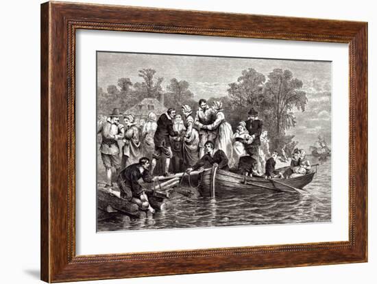 Wives For the Settlers at Jamestown, Pioneers in the Settlement of America William A. Craft, 1876-William Ludlow Sheppard-Framed Giclee Print