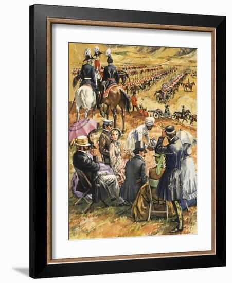 Wives in the Crimean War-C.l. Doughty-Framed Giclee Print