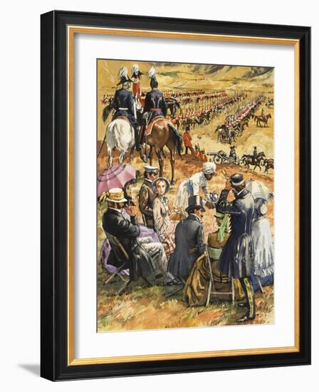 Wives in the Crimean War-C.l. Doughty-Framed Giclee Print