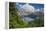 Wizard Island and Crater Lake, Crater Lake National Park, Oregon-Michel Hersen-Framed Premier Image Canvas