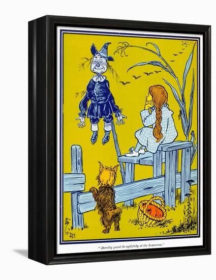 Wizard of Oz, 1900-William Wallace Denslow-Framed Premier Image Canvas