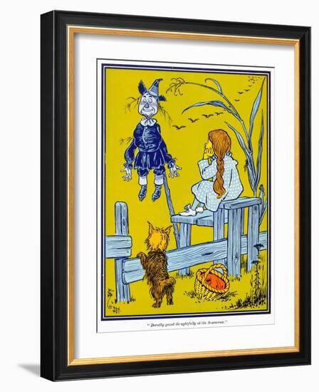 Wizard of Oz, 1900-William Wallace Denslow-Framed Giclee Print