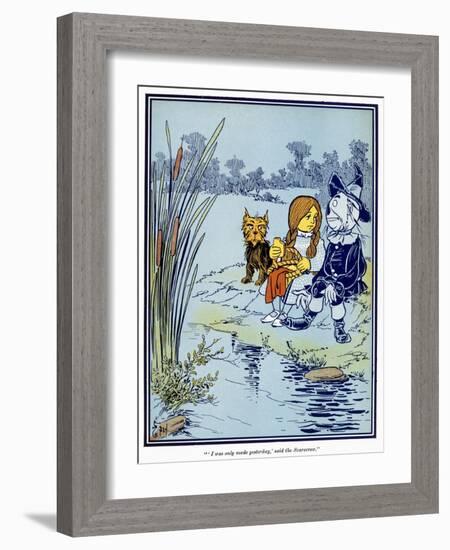 Wizard of Oz, 1900-William Wallace Denslow-Framed Giclee Print