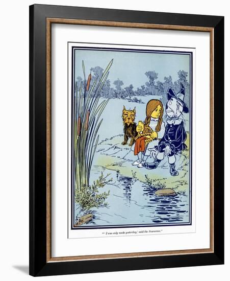 Wizard of Oz, 1900-William Wallace Denslow-Framed Giclee Print