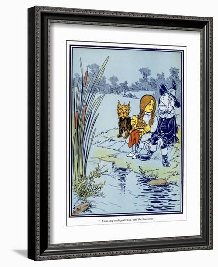 Wizard of Oz, 1900-William Wallace Denslow-Framed Giclee Print