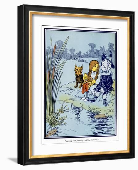 Wizard of Oz, 1900-William Wallace Denslow-Framed Giclee Print