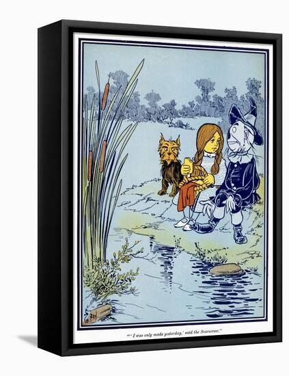 Wizard of Oz, 1900-William Wallace Denslow-Framed Premier Image Canvas