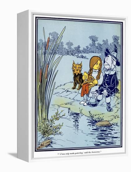 Wizard of Oz, 1900-William Wallace Denslow-Framed Premier Image Canvas