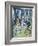 Wizard of Oz: Dorothy Oils the Tin Woodman's Joints-W.w. Denslow-Framed Photographic Print