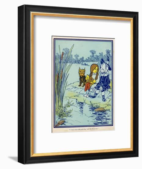 Wizard of Oz, Scarecrow-null-Framed Art Print