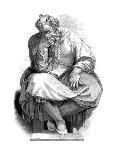 The Prophet Jeremiah, 1844-WJ Linton-Giclee Print