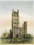 Salisbury Cathedral, Wiltshire, C1870-WL Walton-Premier Image Canvas