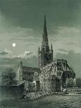 Salisbury Cathedral, Wiltshire, C1870-WL Walton-Premier Image Canvas