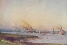 'An Estuary', 1910-WL Wythe-Framed Giclee Print