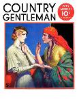 "Fortune Teller," Country Gentleman Cover, March 1, 1934-Wladyslaw Benda-Giclee Print