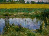 Field of Lupin, 1891 (Oil on Canvas)-Wladyslaw Podkowinski-Giclee Print