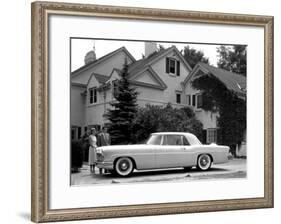 WM Clay Ford Lincoln Continental, 1955-null-Framed Giclee Print