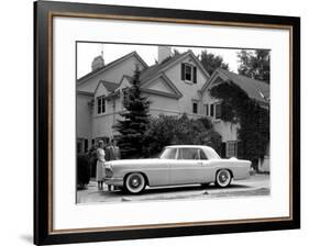 WM Clay Ford Lincoln Continental, 1955-null-Framed Giclee Print