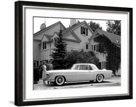 WM Clay Ford Lincoln Continental, 1955-null-Framed Giclee Print