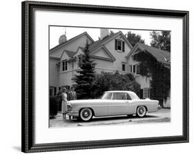 WM Clay Ford Lincoln Continental, 1955-null-Framed Giclee Print