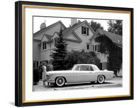 WM Clay Ford Lincoln Continental, 1955-null-Framed Giclee Print