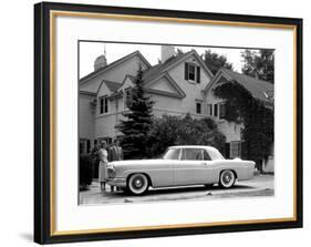 WM Clay Ford Lincoln Continental, 1955-null-Framed Giclee Print