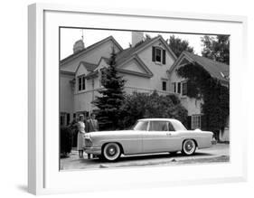 WM Clay Ford Lincoln Continental, 1955-null-Framed Giclee Print