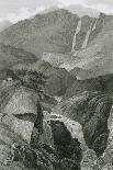 Lodore Falls, Lake District-WM Craig-Framed Stretched Canvas