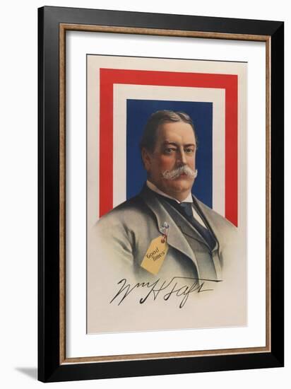 Wm. H. Taft - "Good Times"-Allied Printing Trades Council-Framed Art Print