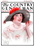 "Football Player," Country Gentleman Cover, November 3, 1923-WM. Hoople-Giclee Print