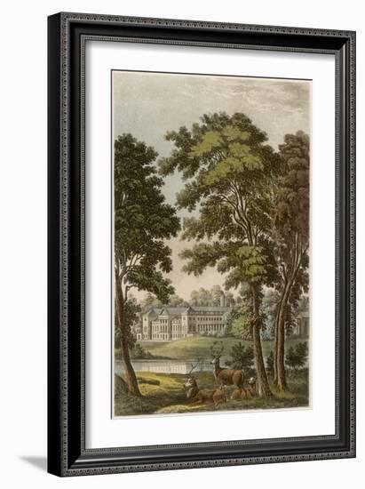 Woburn Abbey, Bedfordshire: Seat of the Duke of Bedford-null-Framed Art Print