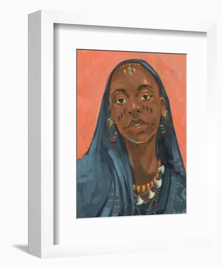 Wodaabe Woman I-Jacob Green-Framed Premium Giclee Print