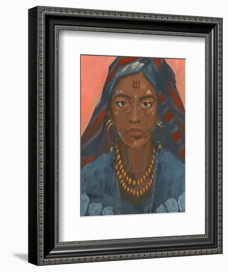 Wodaabe Woman II-Jacob Green-Framed Premium Giclee Print